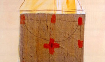 100x130 cm - Mixed media on canvas 2001
